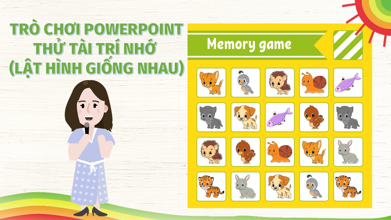 Game Powerpoint lật chữ